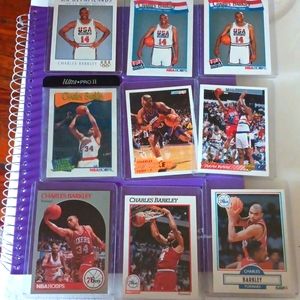 9 Barkleys, 9 Jordan's, 10 Rookies, and 10 assorted inserts